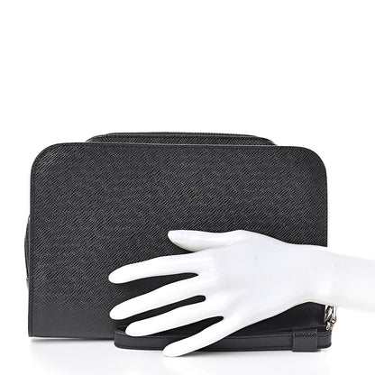 Louis Vuitton Taiga Baikal Pochette Ardoise 2 of 8