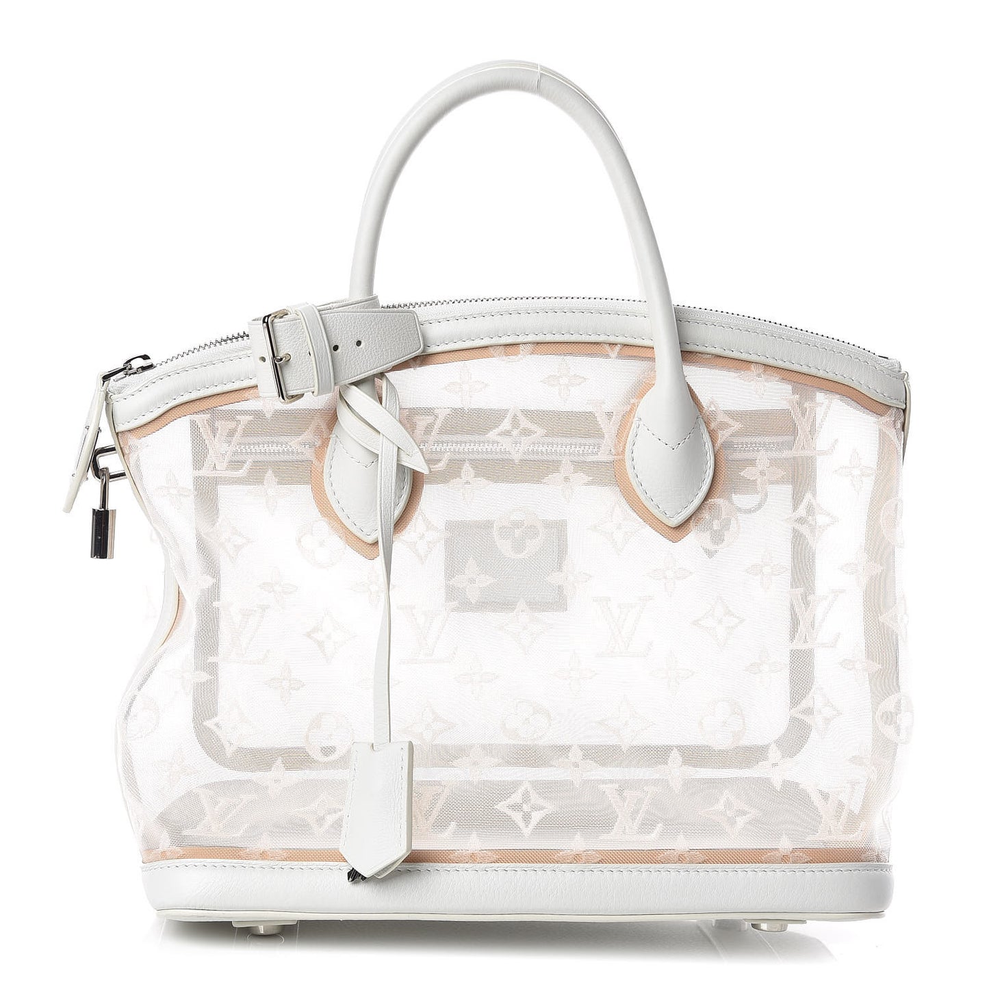 Monogram Transparence Lockit White