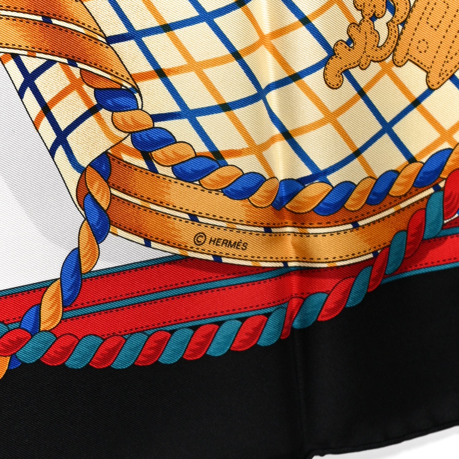 Hermes Silk Grande Tenue Scarf 90 4 of 6