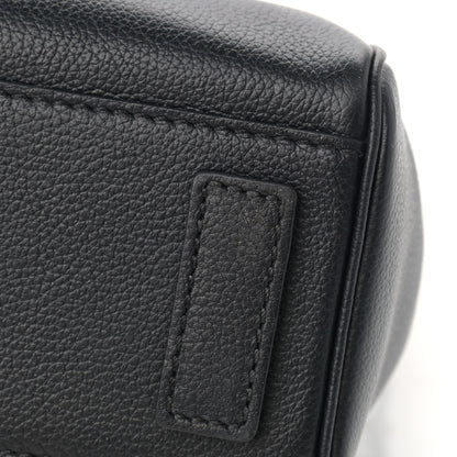 Versace Grained Calfskin Small La Medusa Top Handle Bag Black 10 of 11
