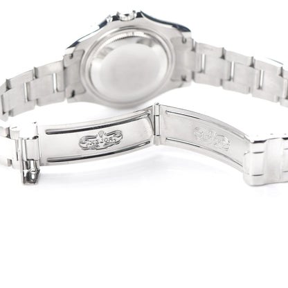 Rolex Stainless Steel Platinum 35mm Yacht-Master Watch Silver 168622 5 of 6