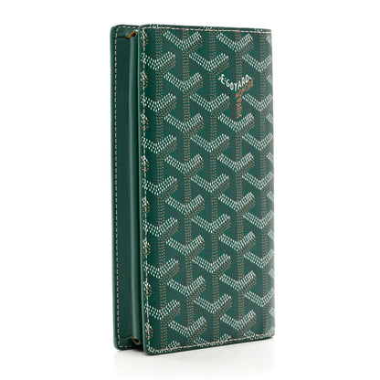 Goyard Goyardine Saint Roch Wallet Green 3 of 6