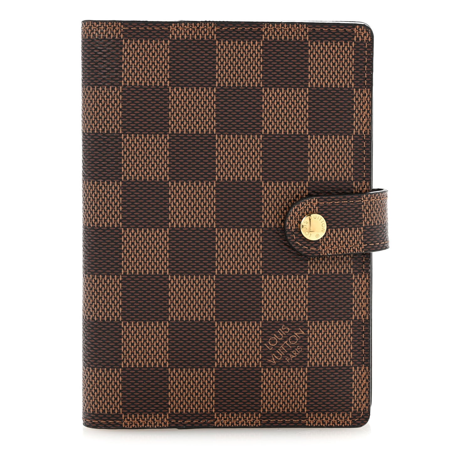 Damier Ebene Small Ring Agenda Cover