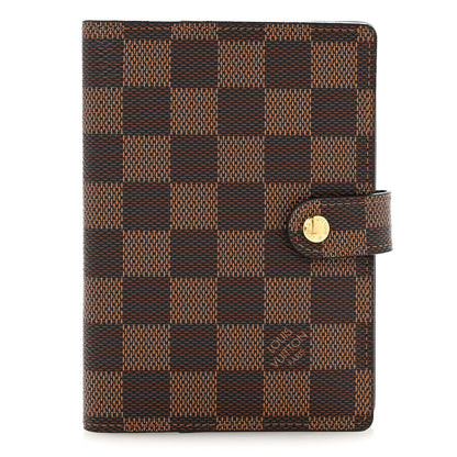 Louis Vuitton Damier Ebene Small Ring Agenda Cover 1 of 8