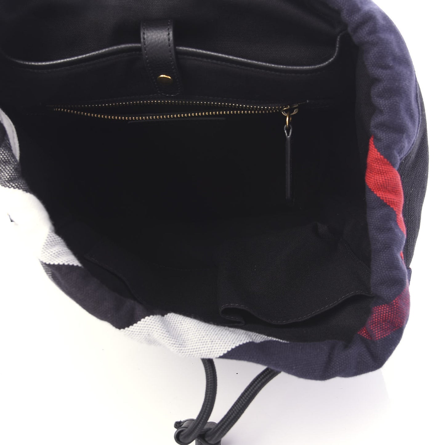 Overdyed Canvas Mega Check Drifton Backpack Black