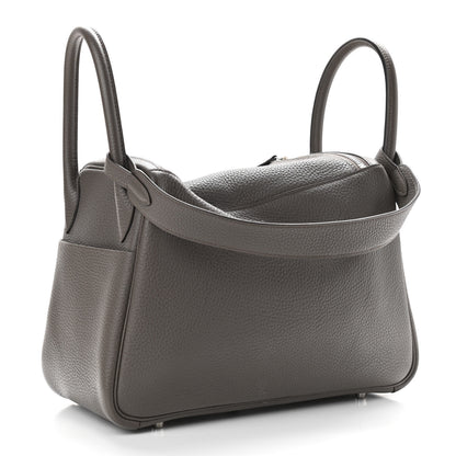 Hermes Taurillon Clemence Lindy 30 Etain 2 of 10