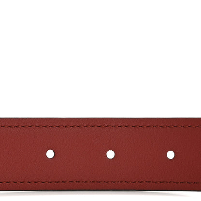 Gucci Ciny Lux Calfskin Blondie 30mm Belt 85 34 Rubicund 4 of 5