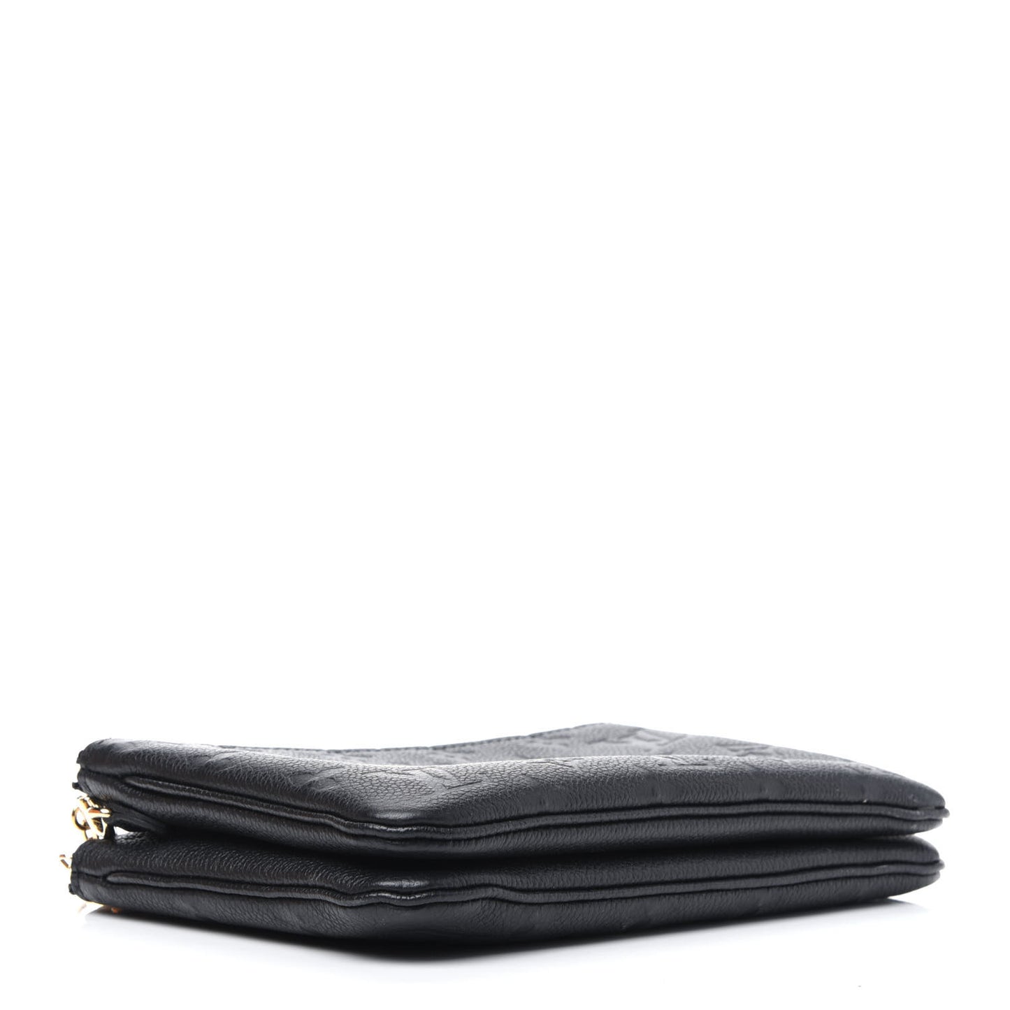 Empreinte Double Zip Pochette Black