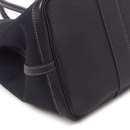 Hermes Toile Vache Country Garden Party 36 Black 5 of 7