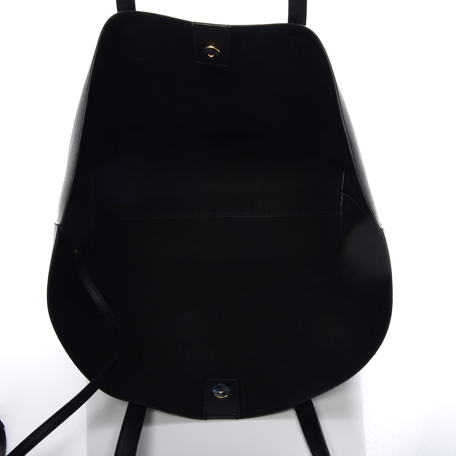 Saint Laurent Calfskin Large Shopping Tote Black 6 of 10