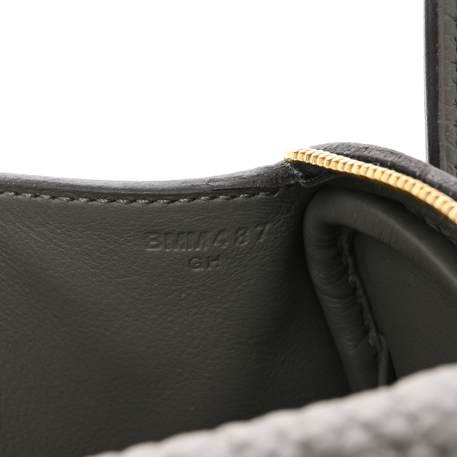 Hermes Taurillon Clemence Mini Lindy 20 Gris Meyer 7 of 10