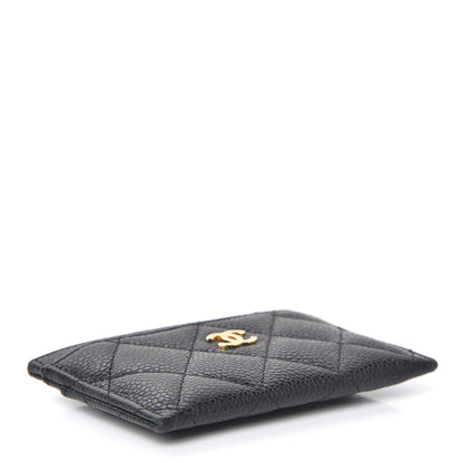 Chanel Caviar Quilted Card Holder Black 4 of 13