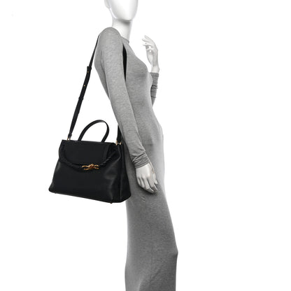 Bottega Veneta Silky Calfskin Medium Ciao Ciao Black 2 of 11