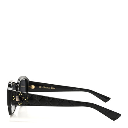 Christian Dior Acetate Cannage Lady Dior Studs 5 Sunglasses Black 3 of 8