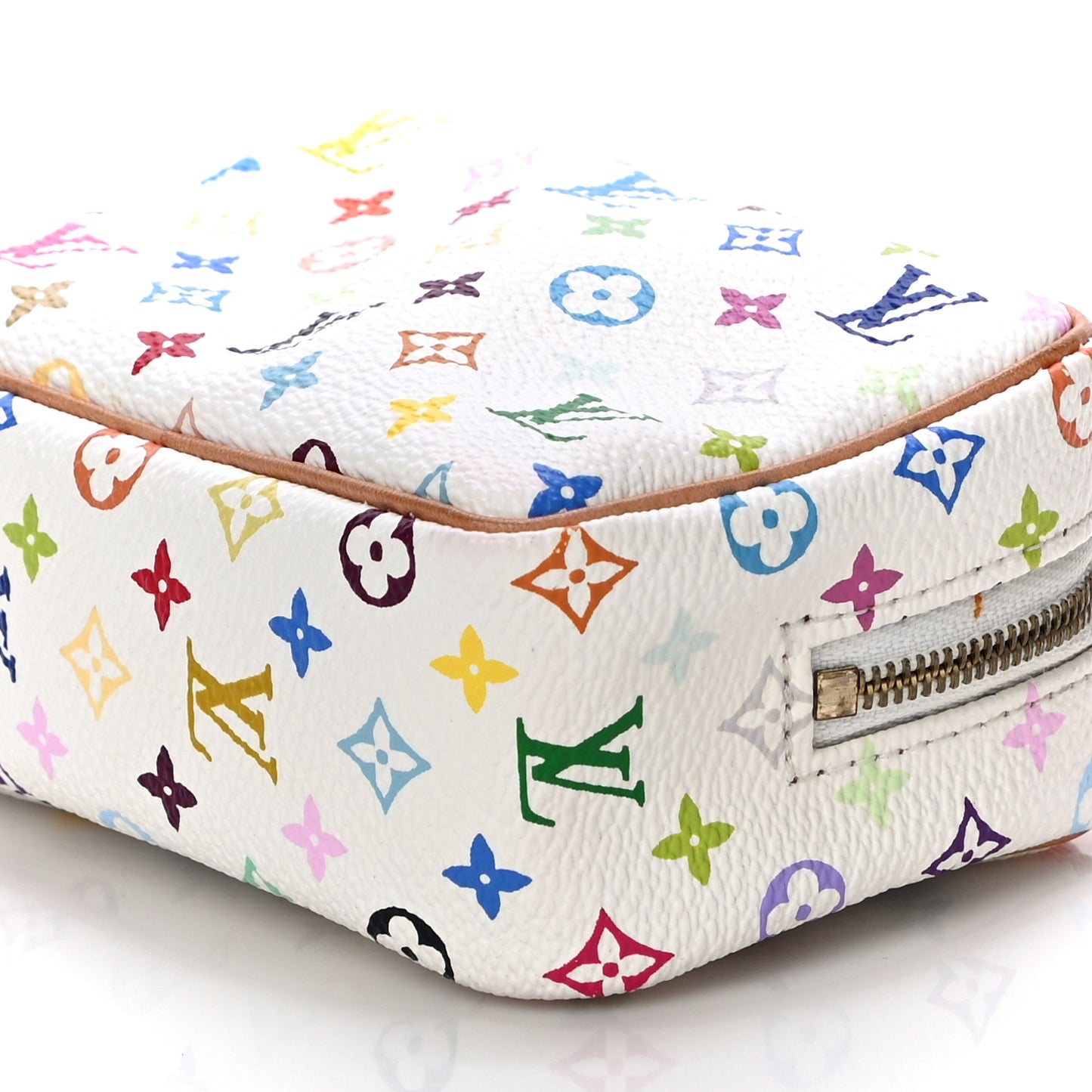 Monogram Multicolor Trousse Wapity White