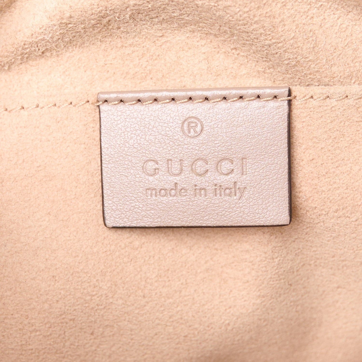 Gucci Calfskin Matelasse Small GG Marmont Chain Shoulder Bag Porcelain Rose 6 of 12