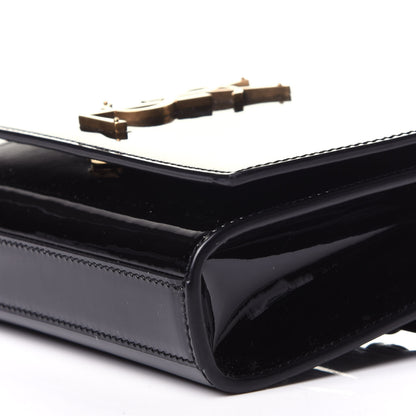 Saint Laurent Patent Monogram Kate Belt Bag Black 8 of 11