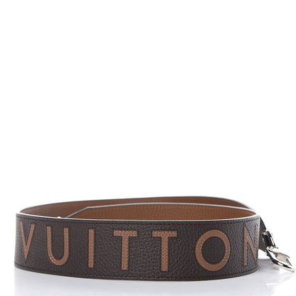 Louis Vuitton Taurillon Bandouliere Reversible Shoulder Strap Marron 3 of 4