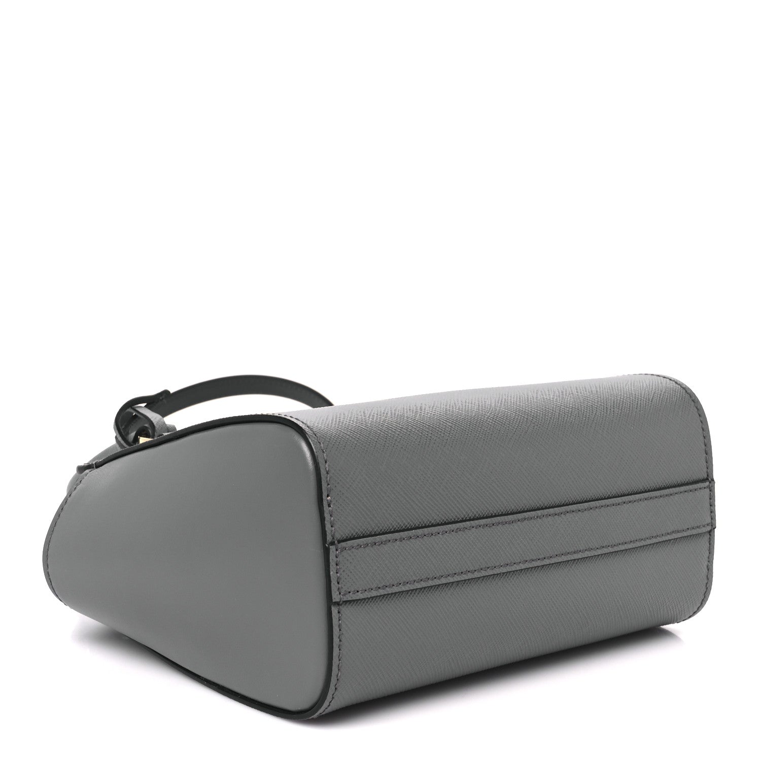 Prada Saffiano Soft Calfskin Zippered Tote Marmo 4 of 10