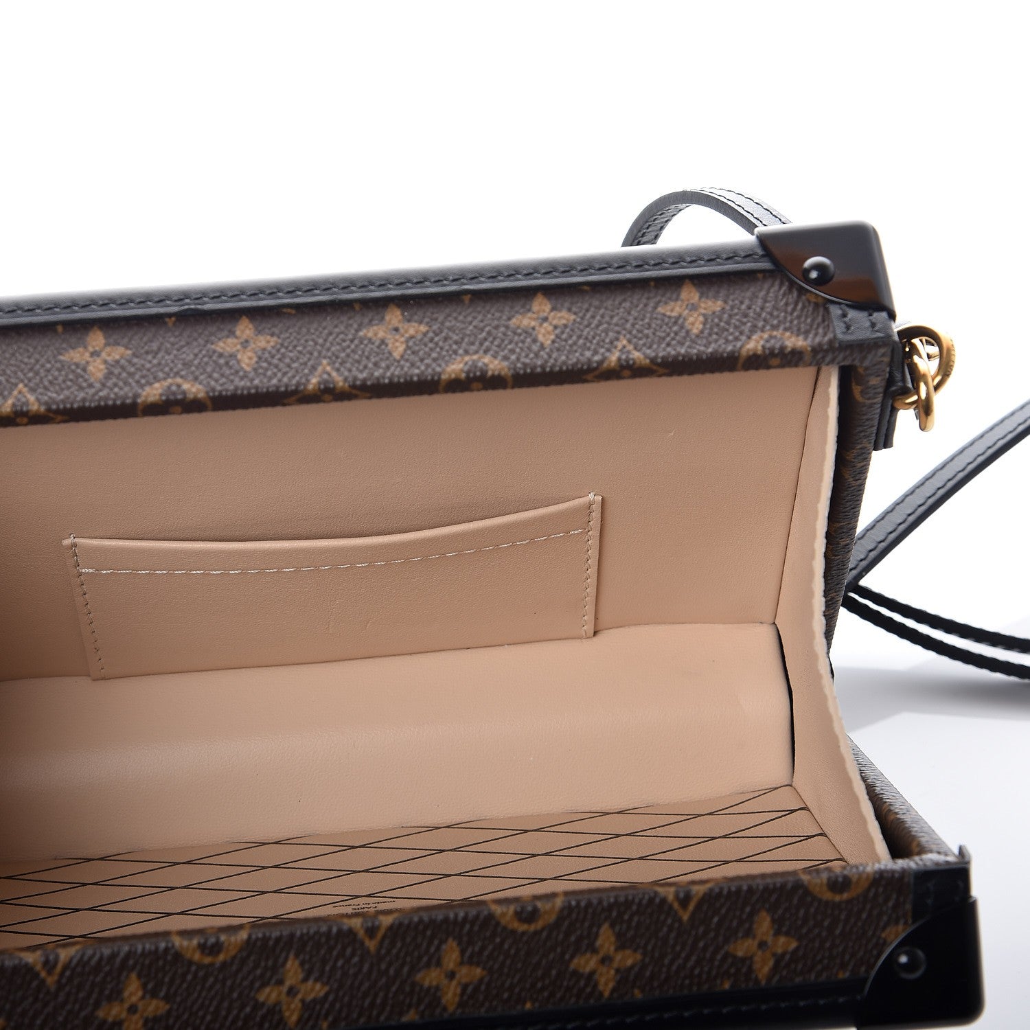 Louis Vuitton Monogram Petite Malle Black 7 of 10