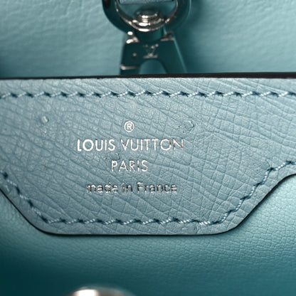 Louis Vuitton Ostrich Capucines BB Light Blue 6 of 8