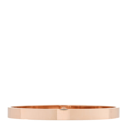 Hermes 18K Rose Gold Diamond PM Kelly Pave Bracelet SH 2 of 4