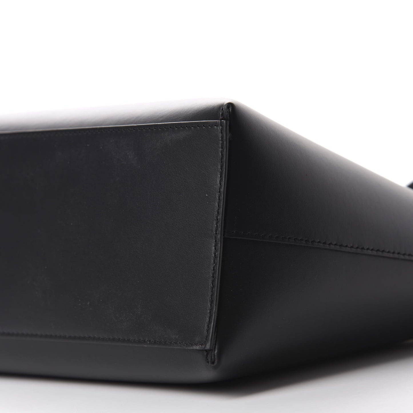 Calfskin Shopping Tote Black