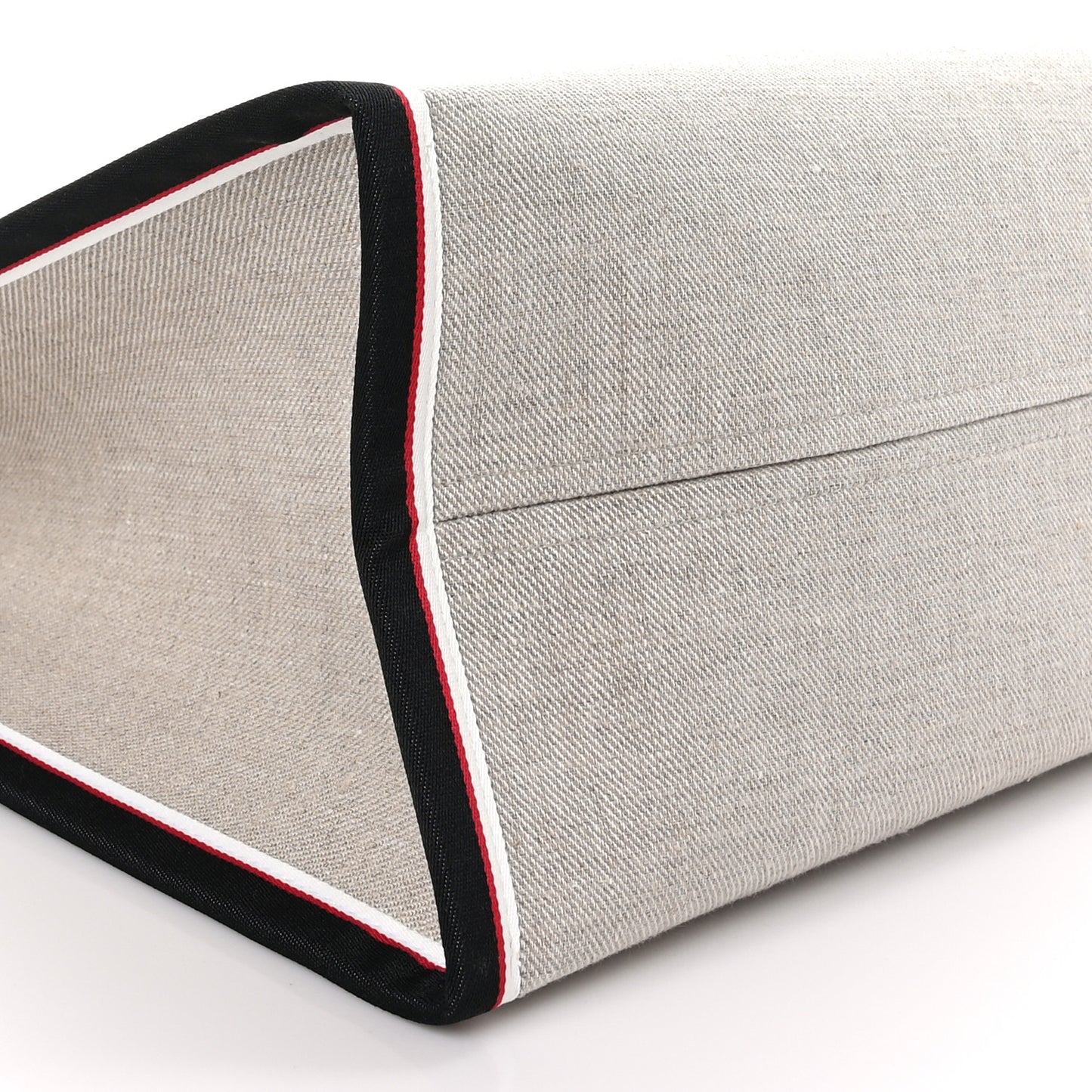 Linen Calfskin Large Nastroloubi F.A.V.L. Tote Alabatre