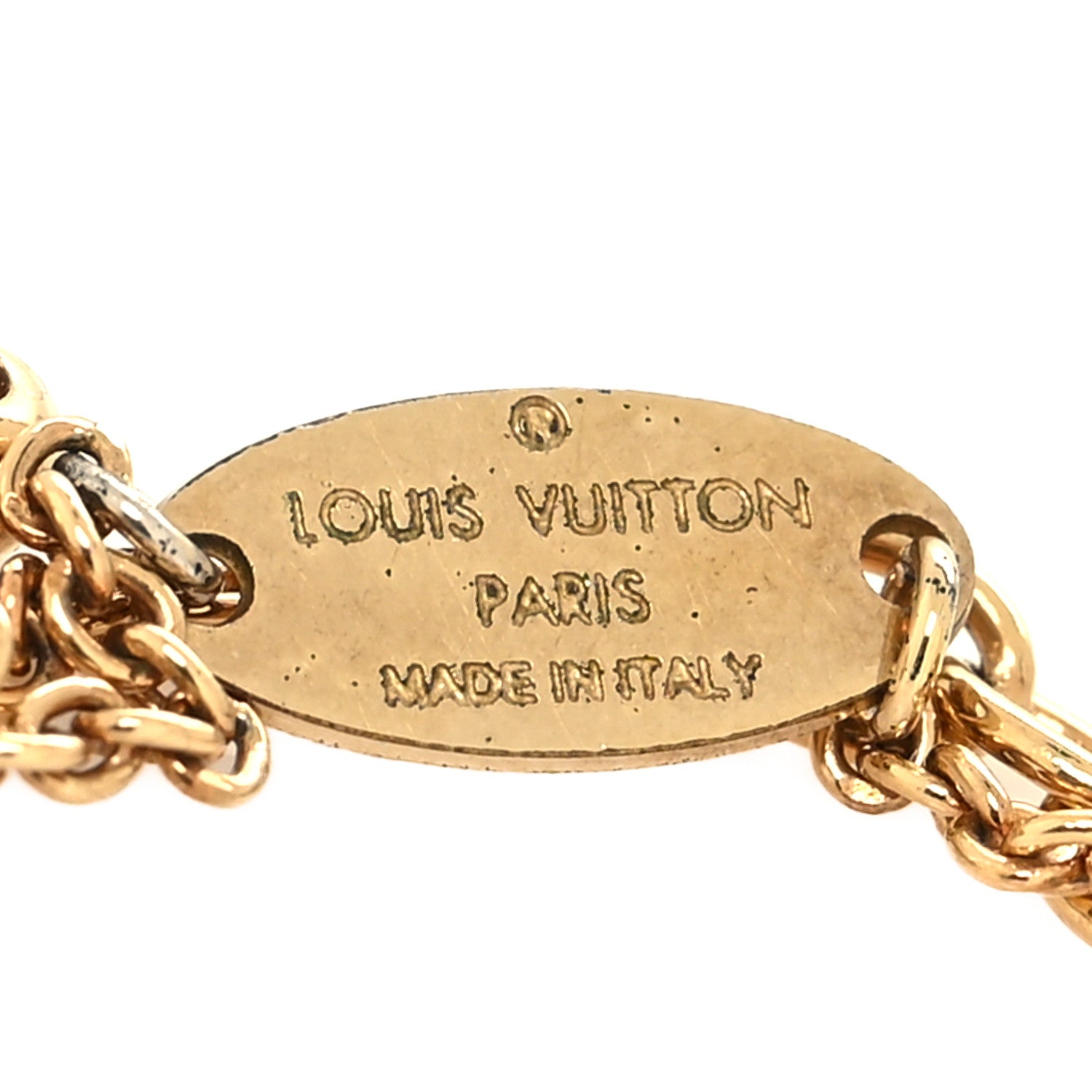 Louis Vuitton Brass Flower Full Bracelet Gold 5 of 6