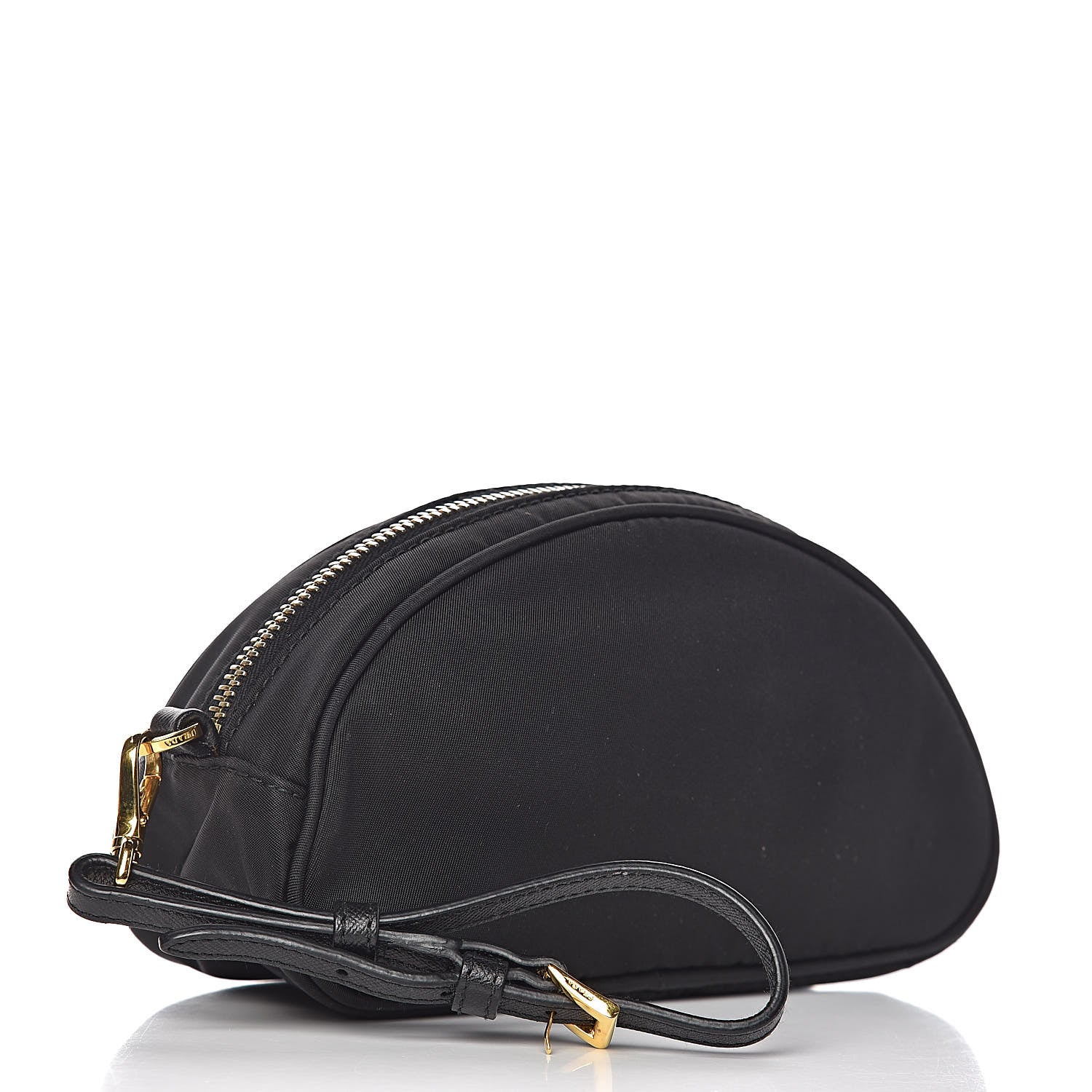 Prada Tessuto Nylon Wristlet Nero Black 3 of 7