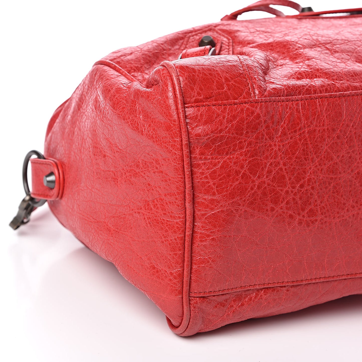 Agneau Classic Hardware Twiggy Rouge Cardinal