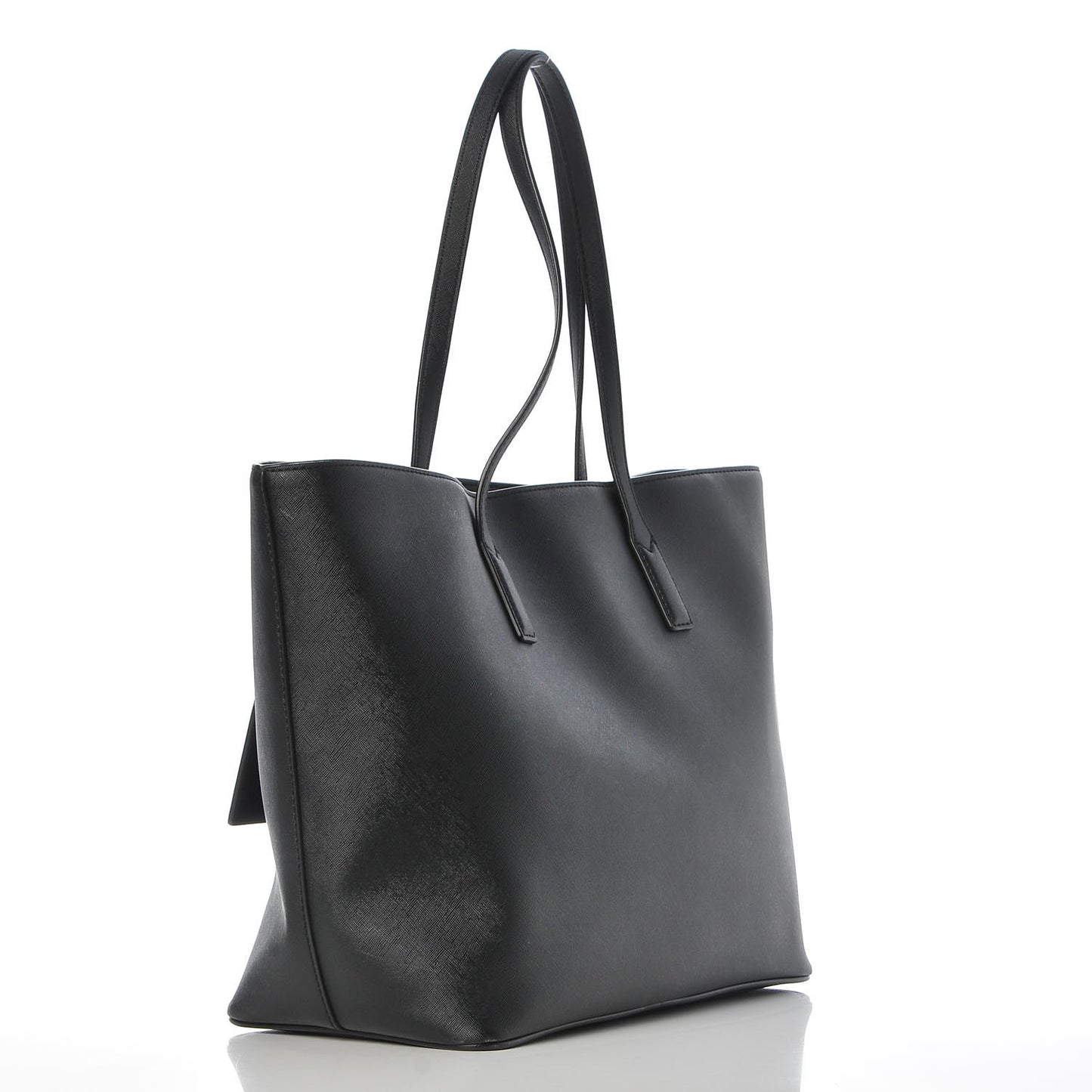 Saffiano Shopper Tote Black