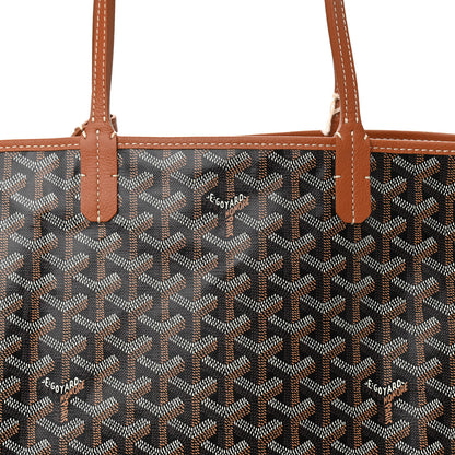 Goyard Goyardine Saint Louis PM Black Gold 9 of 11