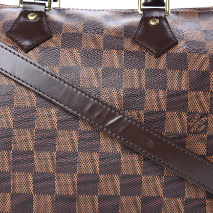 Louis Vuitton Damier Ebene Speedy Bandouliere 25 8 of 15