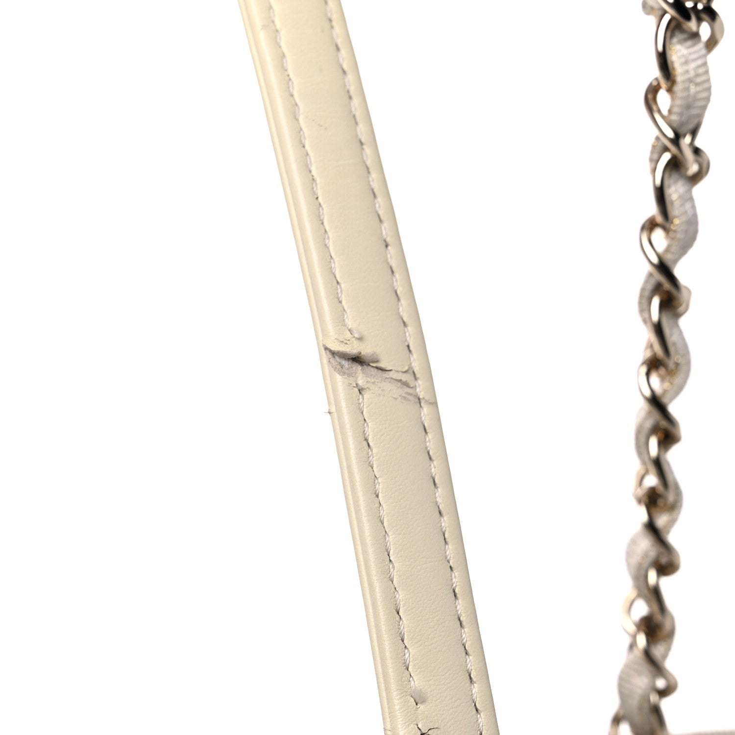 Chanel Lurex Boucle Mini Deauville Tote White 12 of 13