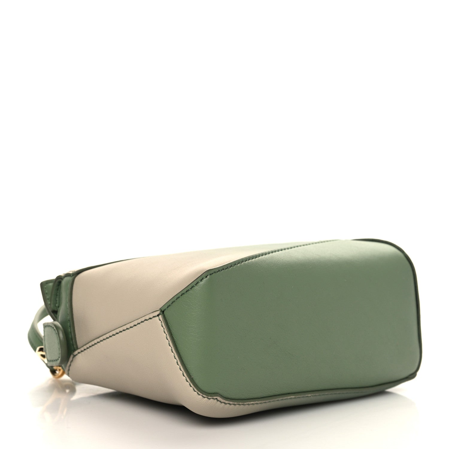 Loewe Calfskin Paula's Ibiza Degrade Mini Puzzle Bag Rosemary Light Oak 3 of 5