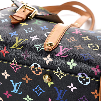 Louis Vuitton Monogram Multicolor Aurelia MM Black 12 of 17