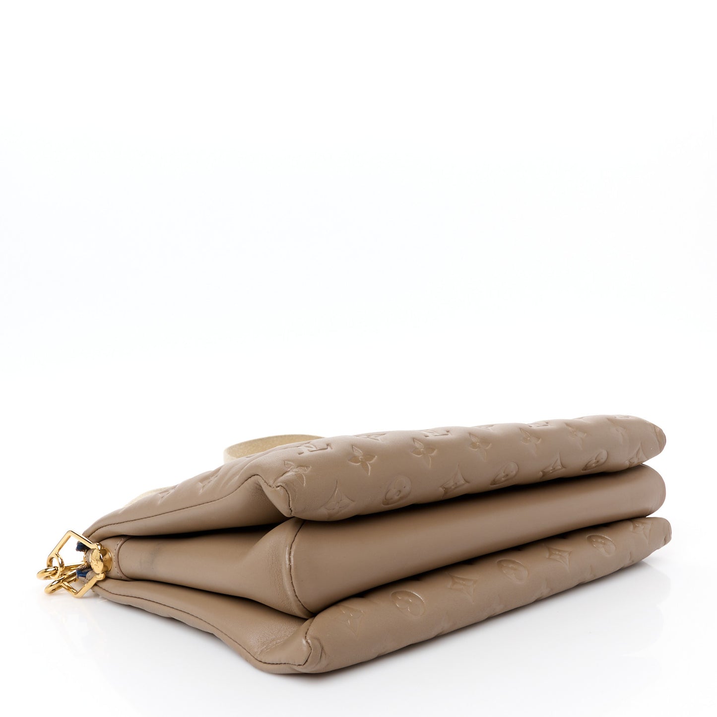 Lambskin Embossed Monogram Coussin MM