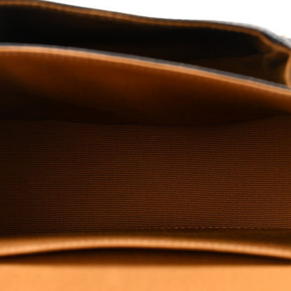 Celine Triomphe Canvas Medium Folco Bag Tan 5 of 11