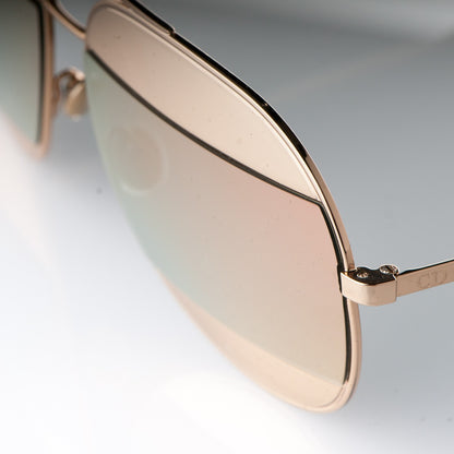 Christian Dior Split 1 Aviator Sunglasses Rose Gold 8 of 10