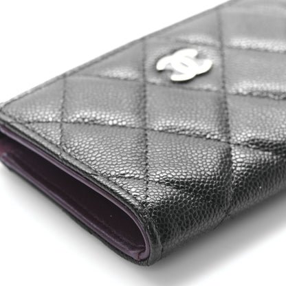 Chanel Caviar Quilted Zipped Key Holder Case Black 8 of 9