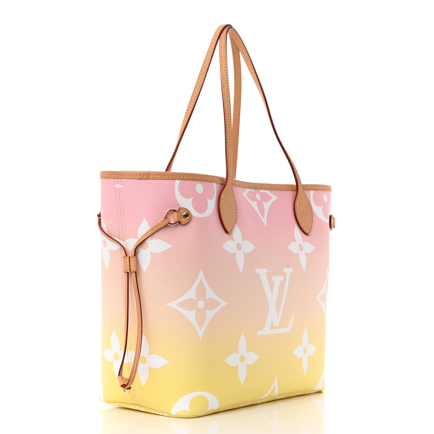 Louis Vuitton Monogram Giant By The Pool Neverfull MM Light Pink 4 of 14