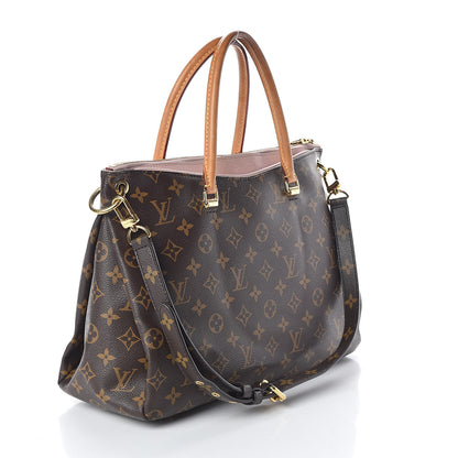 Louis Vuitton Monogram Pallas Rose Ballerine 3 of 9