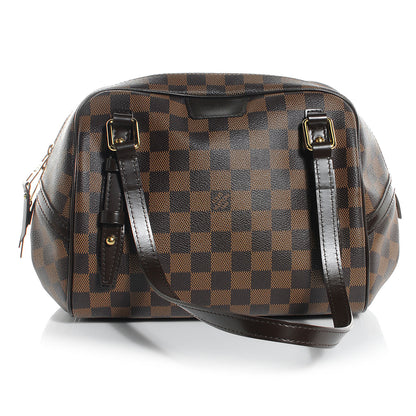 Louis Vuitton Damier Ebene Rivington GM 1 of 8