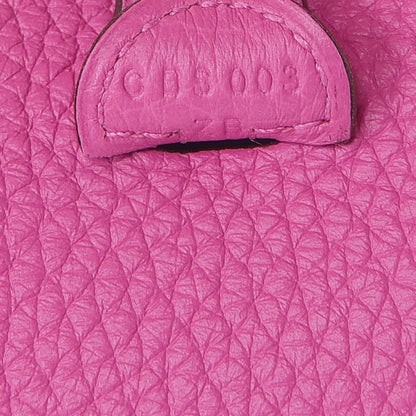 Hermes Taurillon Clemence Evelyne TPM Magnolia 7 of 7