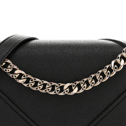 Christian Dior Grained Calfskin Medium Diorama Flap Bag Black 8 of 12