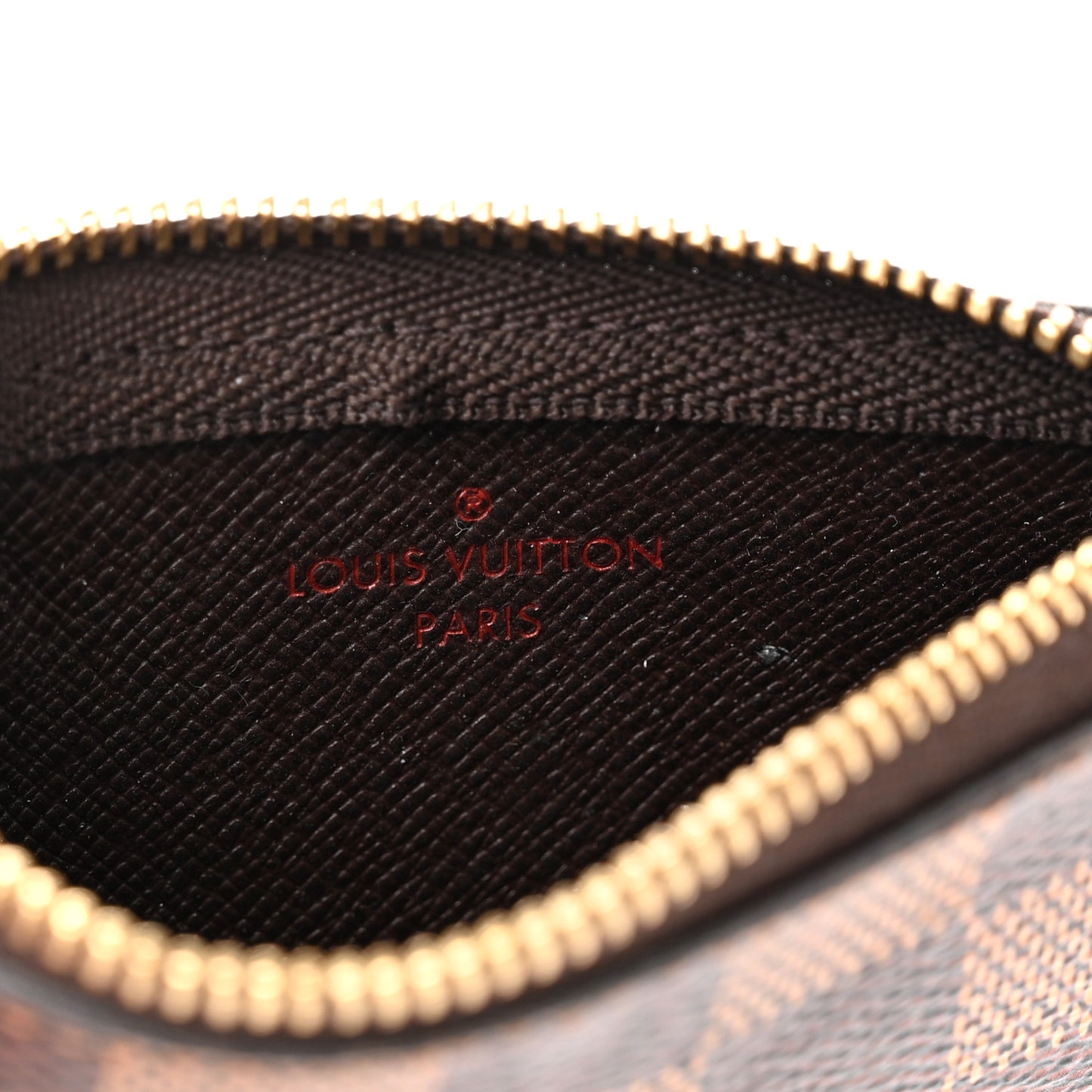 Damier Ebene Key Pouch