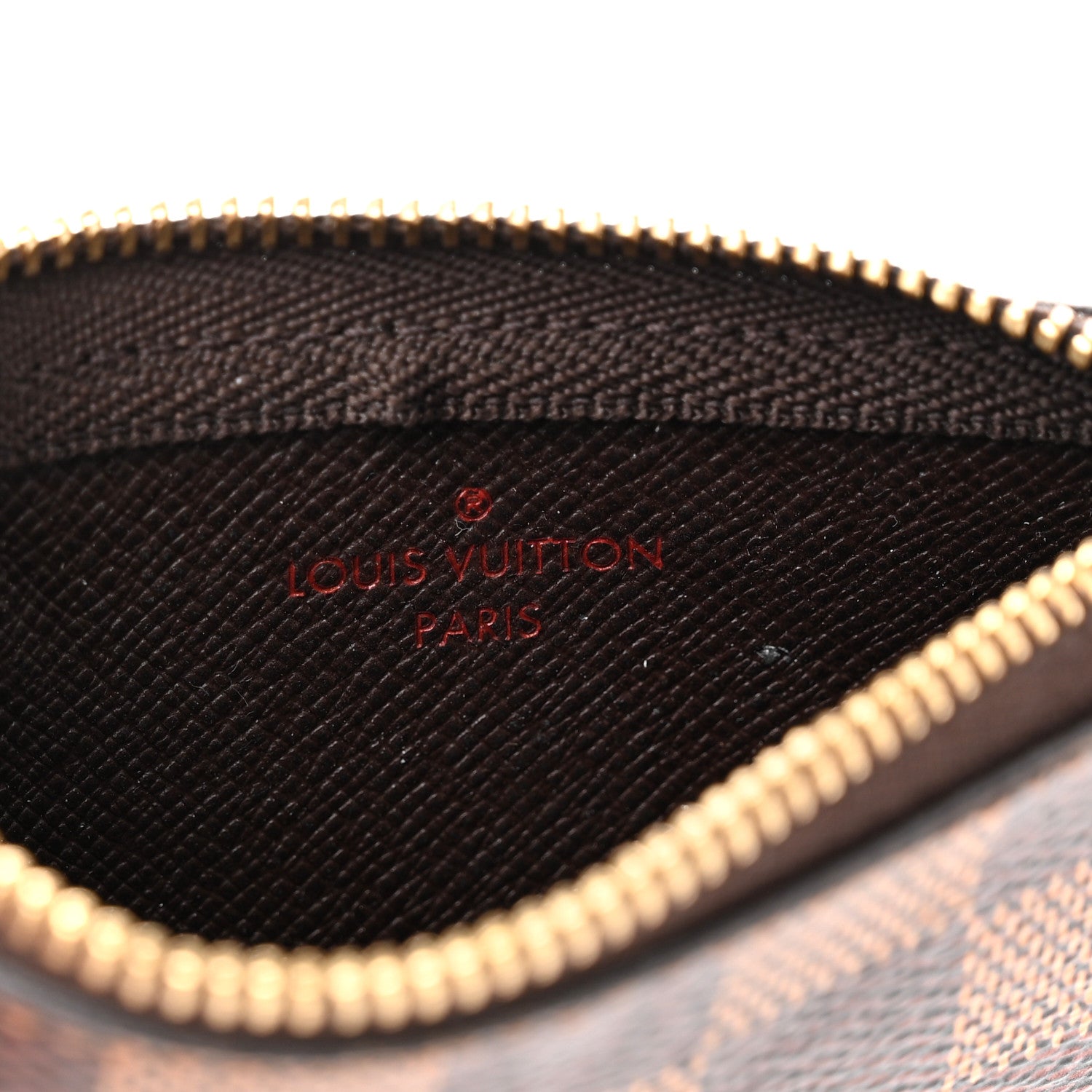 Louis Vuitton Damier Ebene Key Pouch 6 of 6