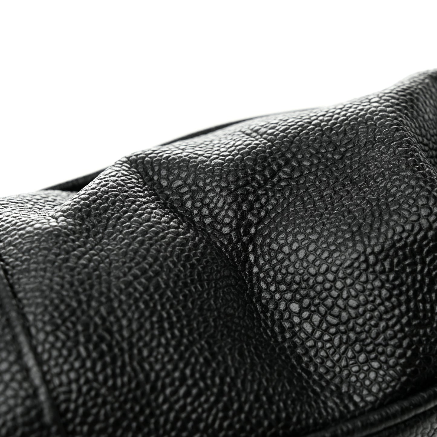 Caviar CC Shoulder Bag Black