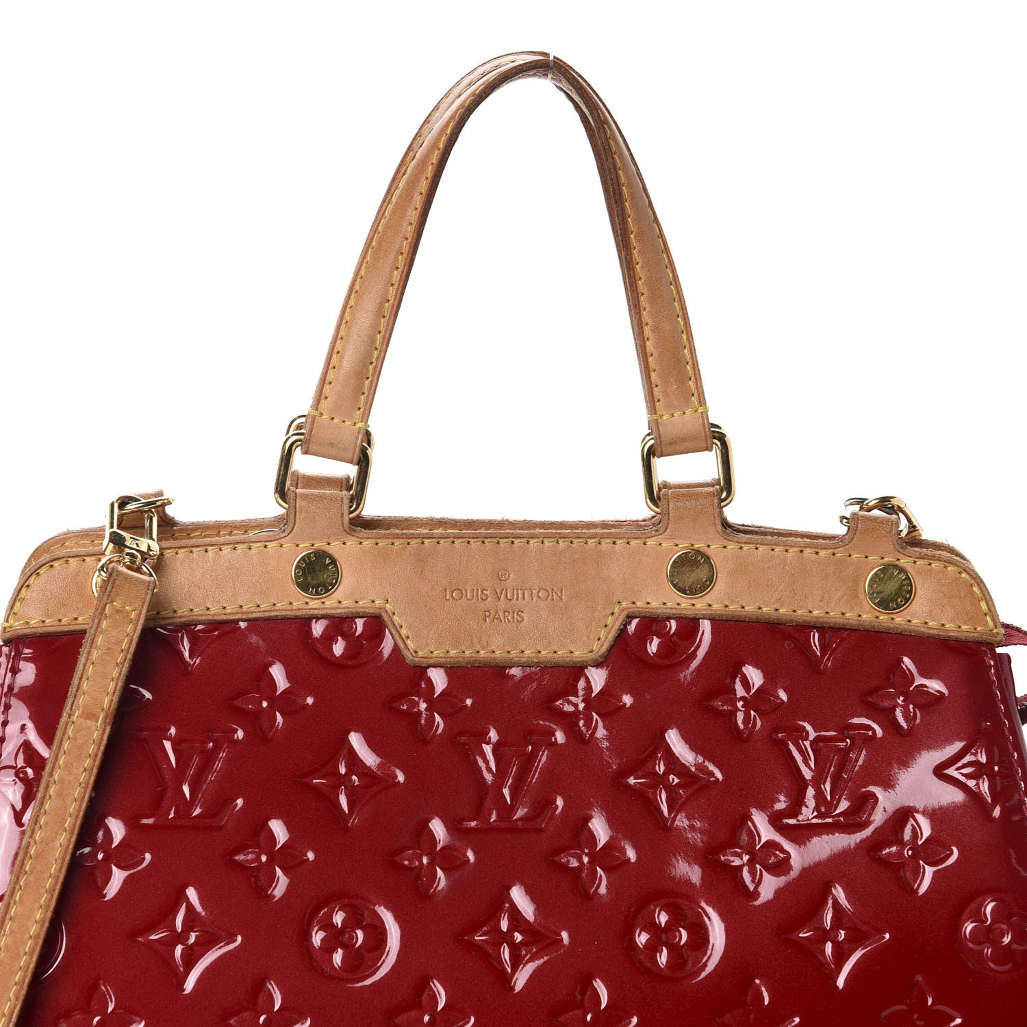 Louis Vuitton Vernis Brea PM Pomme D'Amour 10 of 10